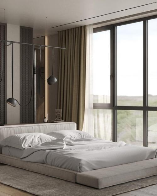 Вариант уютной спальни.