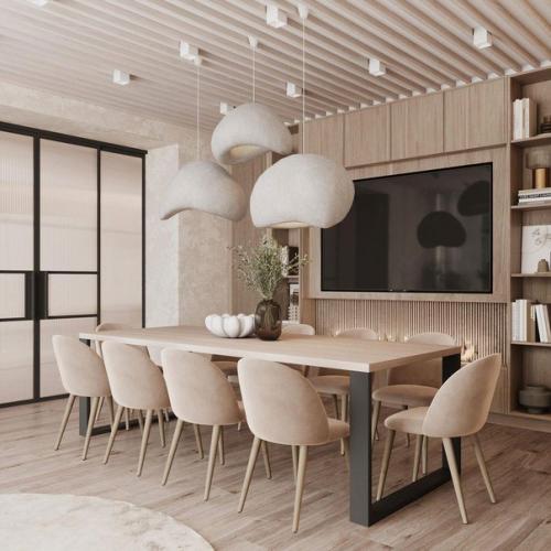 Потрясающая гостиная в загородном доме. 05