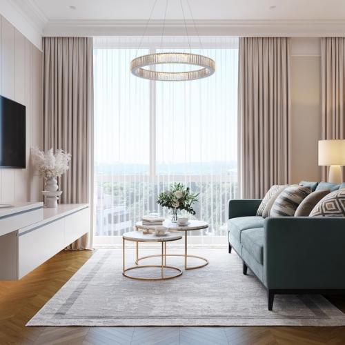 Гостиная с рабочим местом. 03