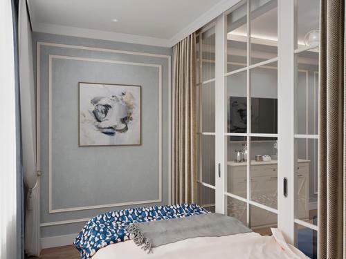 Гостиная совмещенная со спальней. 04