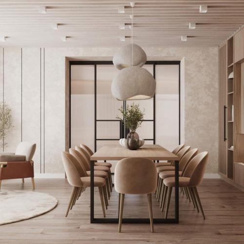 Потрясающая гостиная в загородном доме. 07