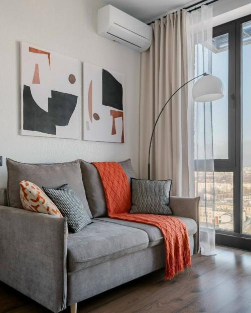 Интерьер площадью 18 кв. 01