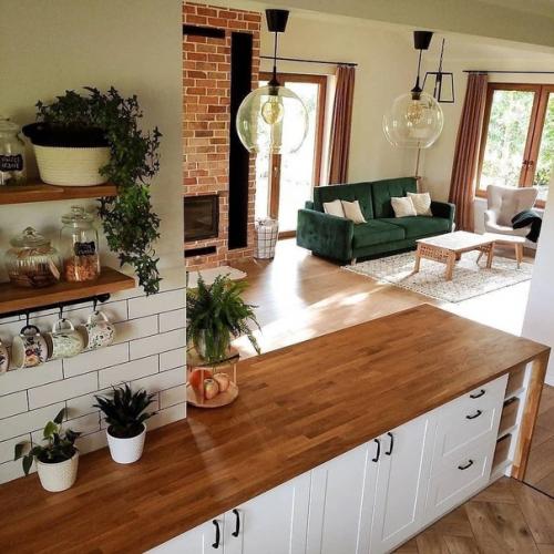 Загородный дом в скандинавском стиле.