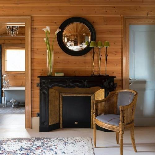 Уникальный интерьер, доминантой которого стало единение с окружающей природой. 06