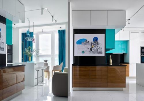 Квартира площадью 55 м 2 в Москве! 01