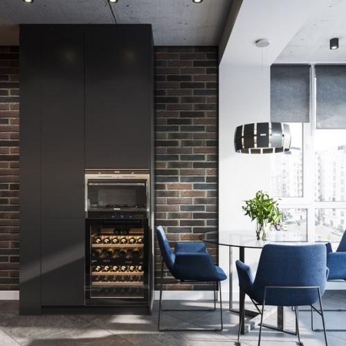 Проект квартиры для холостяка. 06