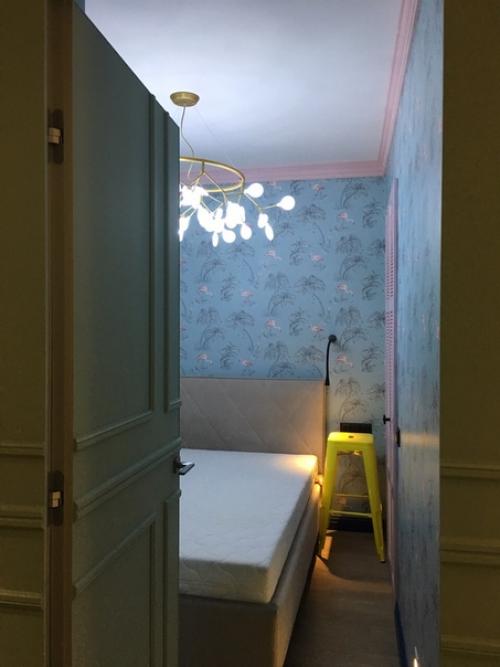 Ремонт из однушки в студию со спальней и гардеробной. 06