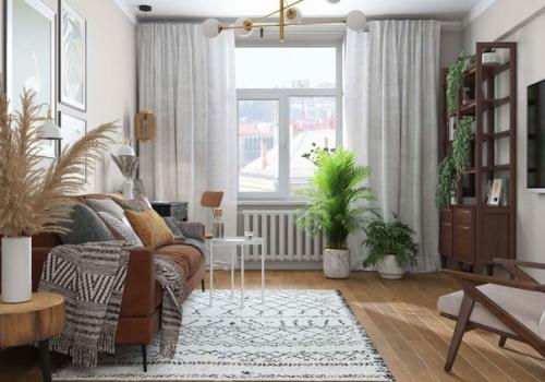 Интерьер квартиры в старом доме. 02