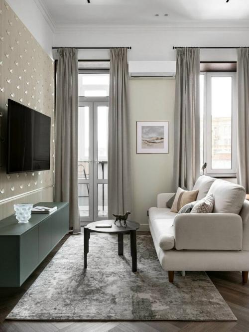 Небольшая квартира площадью 46 кв. 09