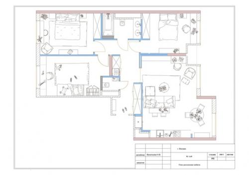 Красивые обои и глубокие оттенки: интерьер, который хочется рассматривать. 09