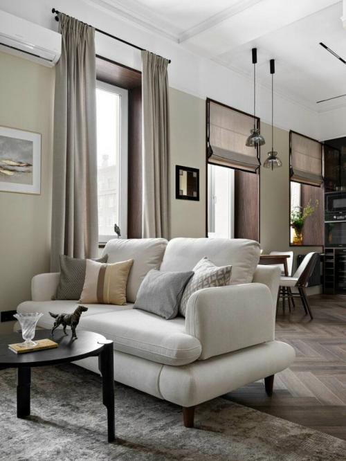 Небольшая квартира площадью 46 кв. 03