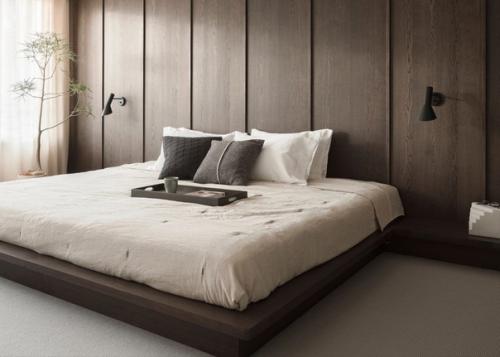 Низкая кровать - очень красиво. 04