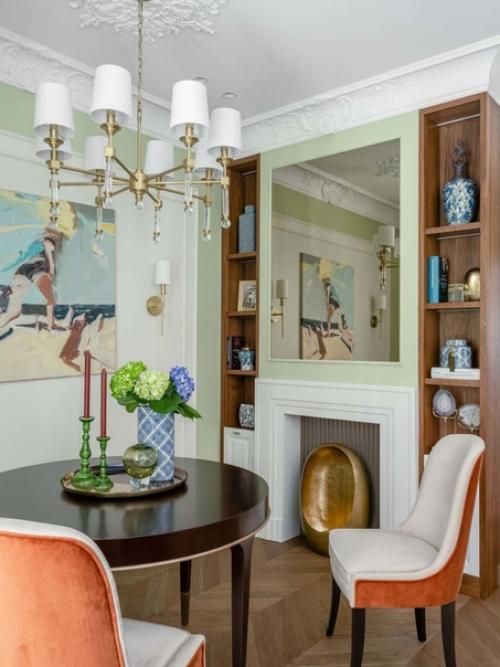 Вечная классика: благородный интерьер в квартире. 02