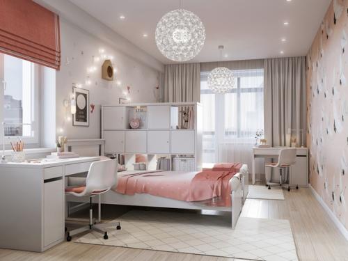 Чудесная комната для девочек. 07