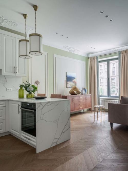 Вечная классика: благородный интерьер в квартире. 03