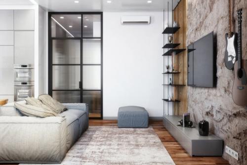 Двухкомнатная квартира, площадью - 62 кв.