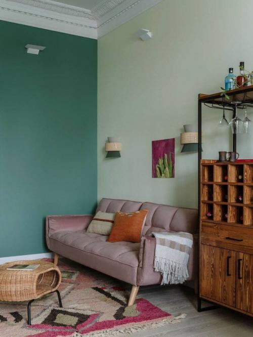 Эта квартира - пример того, как можно вдохнуть жизнь даже в самые запущенные интерьеры. 03