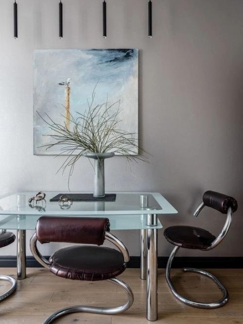 Оазис тишины: все оттенки балтийского побережья в квартире, площадью - 66 м. 03