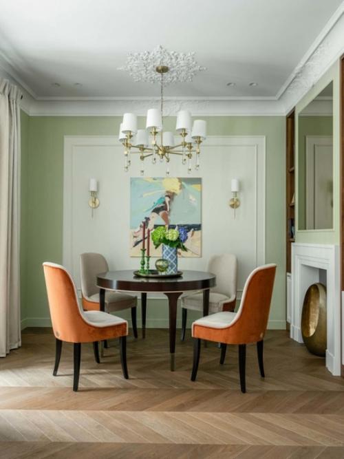 Вечная классика: благородный интерьер в квартире. 01