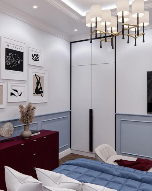 Очень красивая уютная и на мой взгляд теплая спальная комната! 03