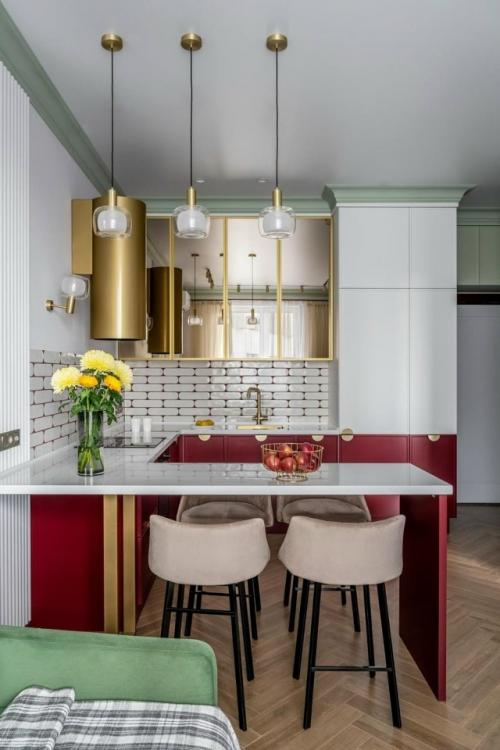 Эта небольшая квартира, площадью 37 кв. 03