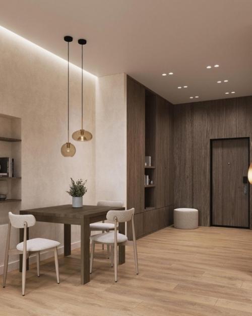 Первый этаж двухэтажных апартаментов, площадью - 140 кв. 02