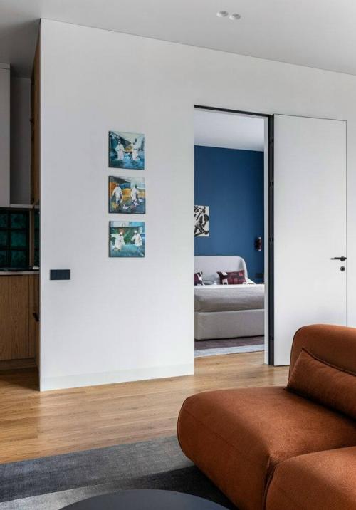 Этот интерьер - настоящий праздник цвета и формы. 04