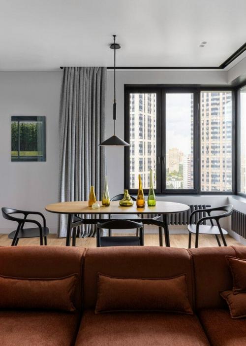 Этот интерьер - настоящий праздник цвета и формы. 05