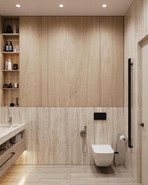 Интерьер ванной комнаты. 06