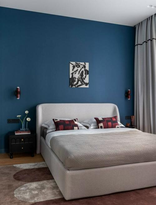 Этот интерьер - настоящий праздник цвета и формы. 06