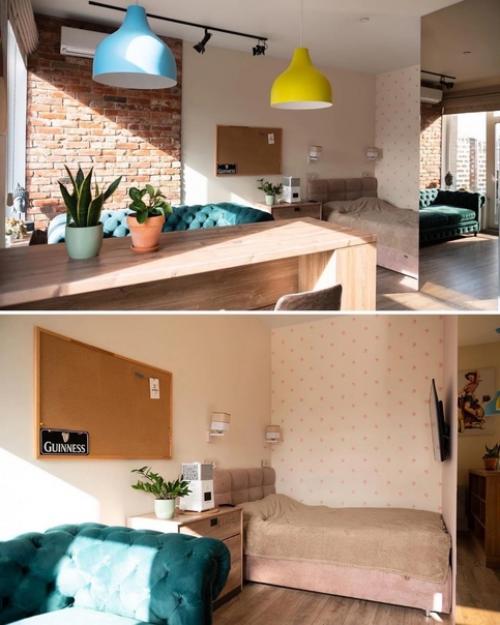 Квартира - студия, площадью - 36 кв. 03