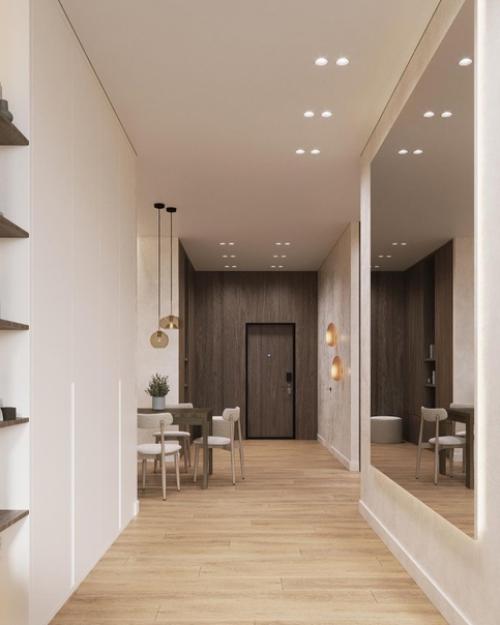 Первый этаж двухэтажных апартаментов, площадью - 140 кв. 04