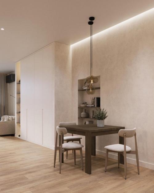 Первый этаж двухэтажных апартаментов, площадью - 140 кв. 03