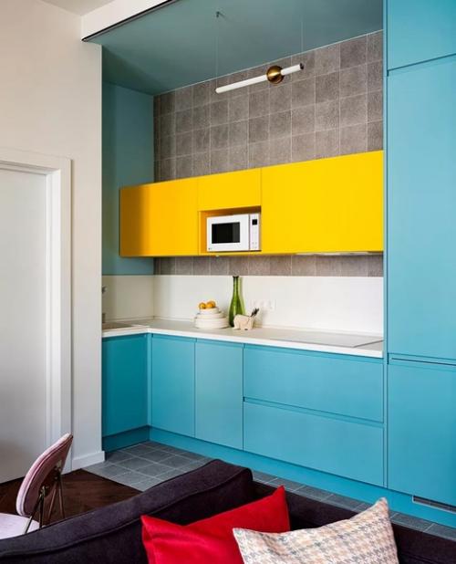 Яркие апартаменты, площадью - 41 кв. 06