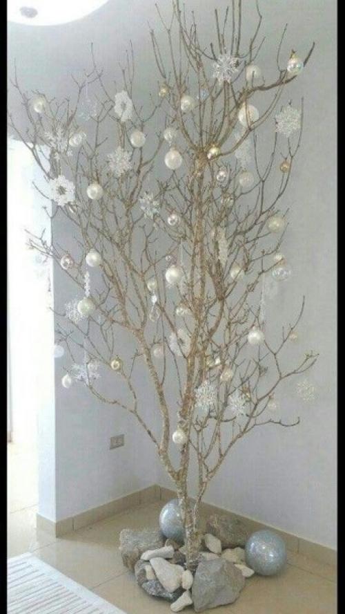 Обычное дерево вместо елочки! 07