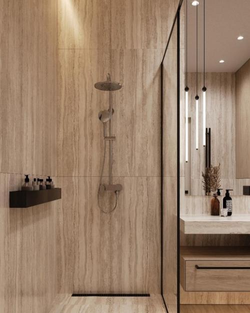 Интерьер ванной комнаты. 03