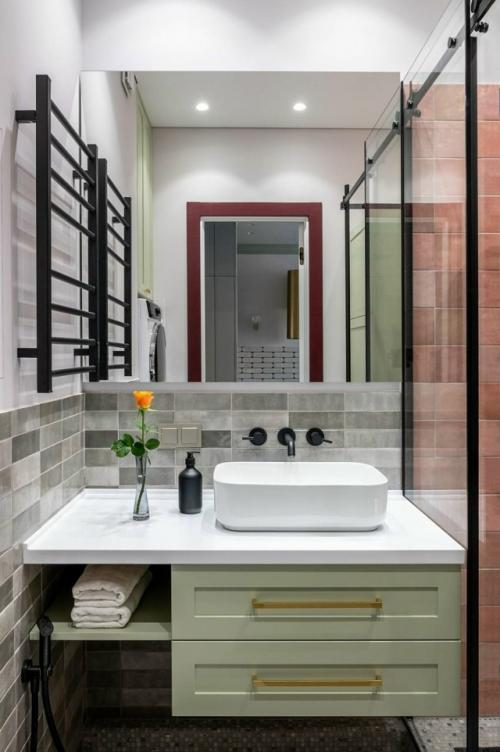 Эта небольшая квартира, площадью 37 кв. 02