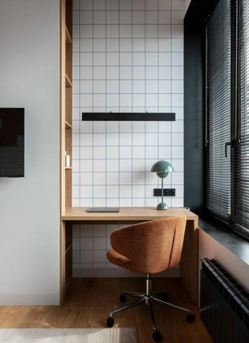 Этот интерьер - настоящий праздник цвета и формы. 09