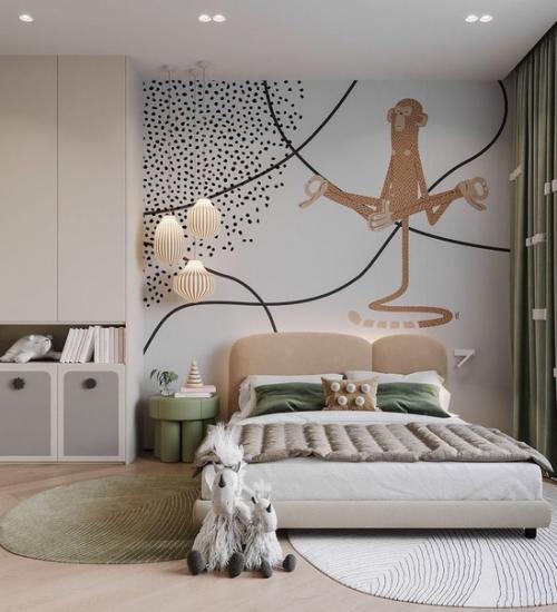 Спокойствие и позитив - именно такое описание подходит для этой комнаты. 05