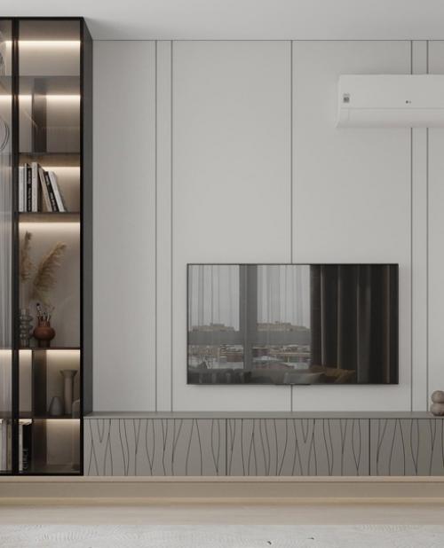 Натуральные оттенки, интересные формы и интерьер складывается в гармонию. 02