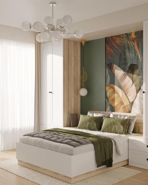 Спальня в светлых тонах. 06