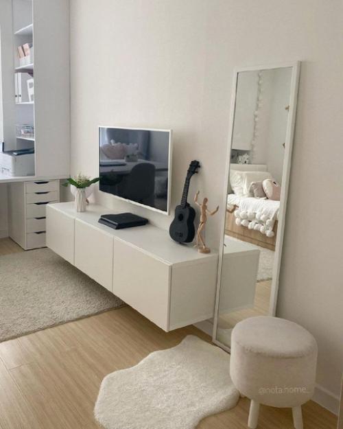 Детская комната в светлых оттенках, для девочки - подростка. 05