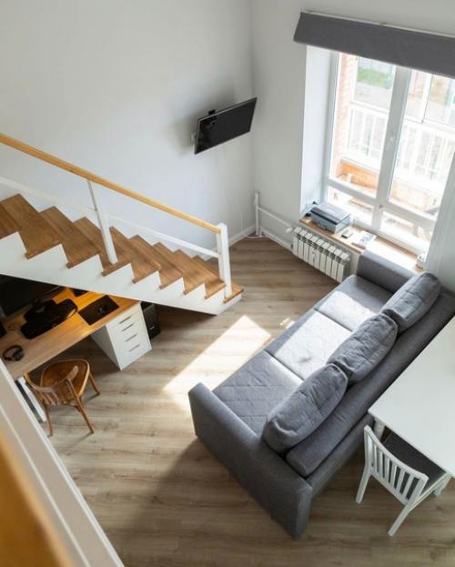 Двухъярусная квартира, площадью - 40 кв. 02