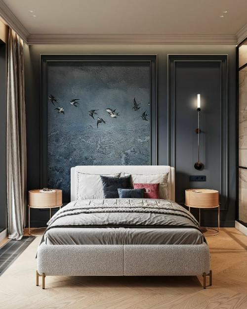 Это пространство создано для одного человека, который ценит тишину, порядок и комфорт. 03