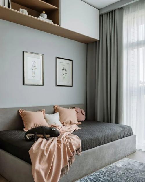 Светлый и легкий интерьер с элементами классики и mid - Century. 02