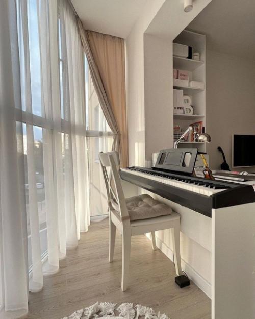 Детская комната в светлых оттенках, для девочки - подростка. 03