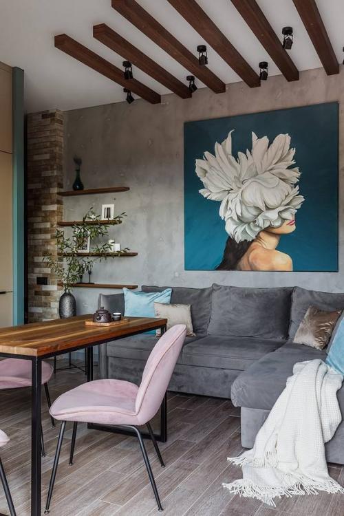 Дизайнер смогла раскрыть потенциал небольшой площади и вдохновиться преимуществами расположения дома. 07