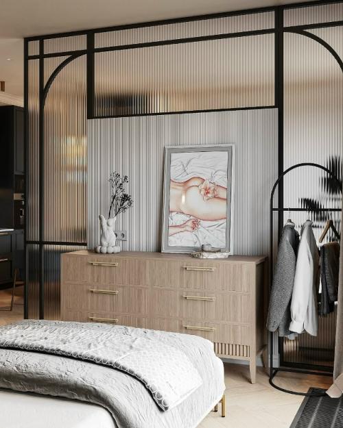 Это пространство создано для одного человека, который ценит тишину, порядок и комфорт. 07