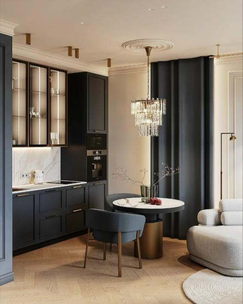 Это пространство создано для одного человека, который ценит тишину, порядок и комфорт. 08