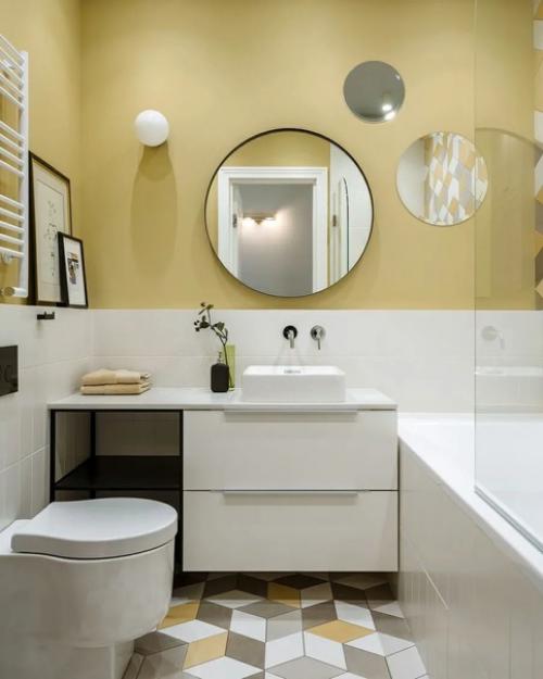 Светлый и легкий интерьер с элементами классики и mid - Century. 05